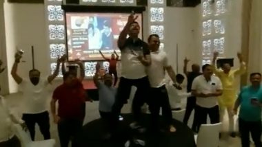 एकनाथ शिंदे होणार राज्याचे नवे मुख्यमंत्री; गोव्यात असलेल्या आमदारांनी नृत्य करत साजरा केला आनंद (Watch Video)